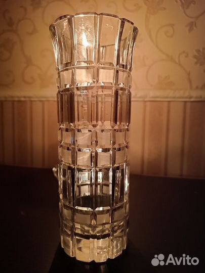Ваза для цветов, хрусталь, СССР
