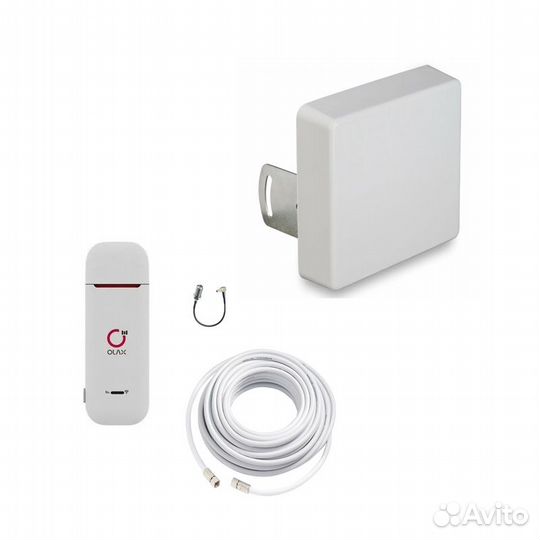 4G Модем + Антенна + Кабель + переходник