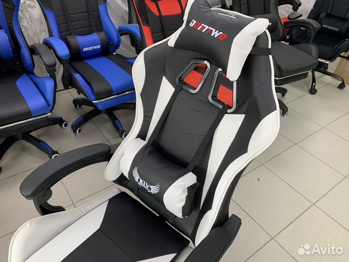 Игровое компьютерное кресло 202f белый