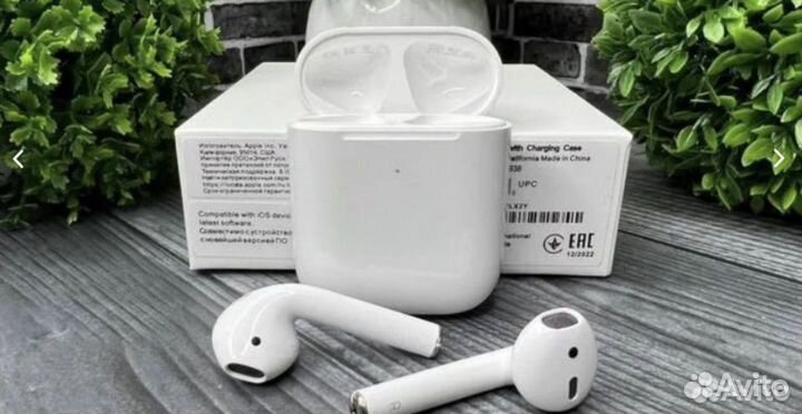 Наушники AirPods 2 Оригинального качества 1:1