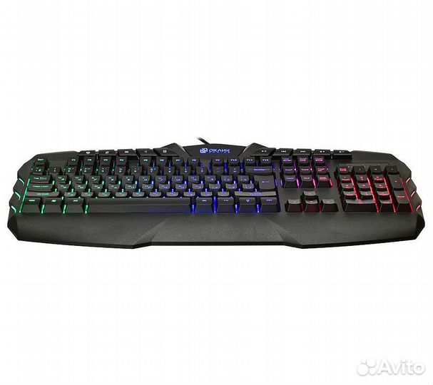 Клавиатура Оклик 777G psycho, черный