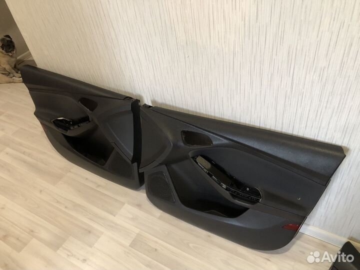 Обшивка дверей ford focus3