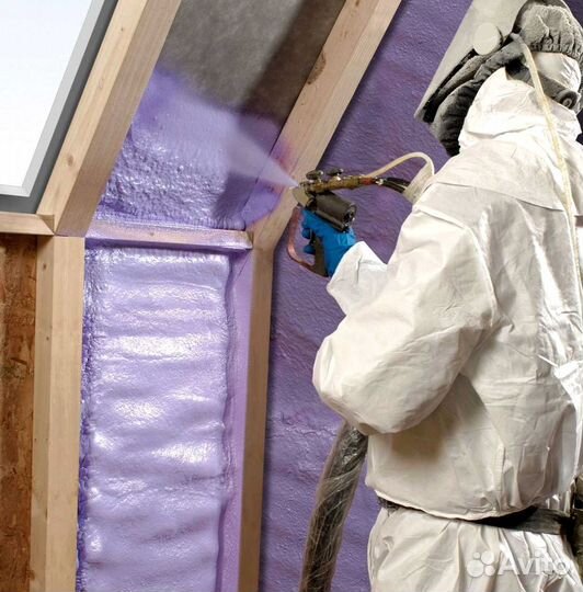 Утепление стен дома пенополиуретаном (ппу)