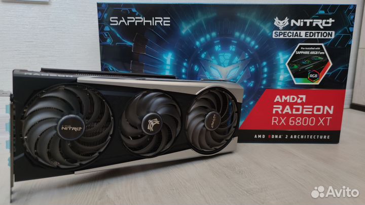 Видеокарта Sapphire Nitro+ RX6800XT 16Gb
