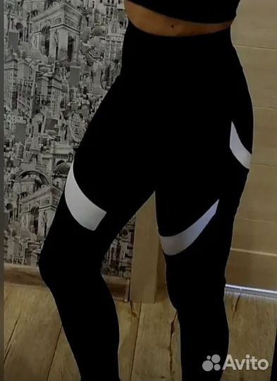 Лосины спортивные пуш ап