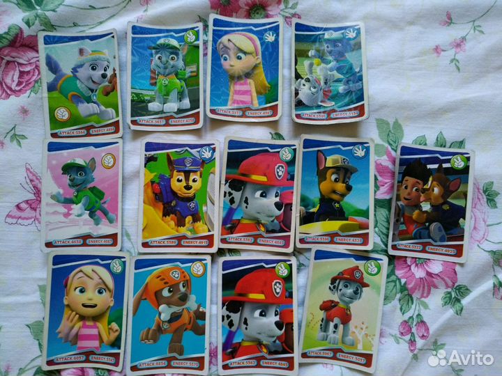 Карточки Ben и Hollys