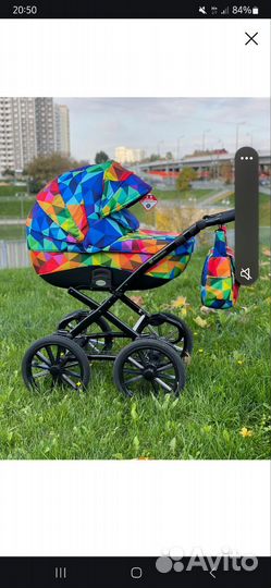 Коляска 2 в 1 adamex