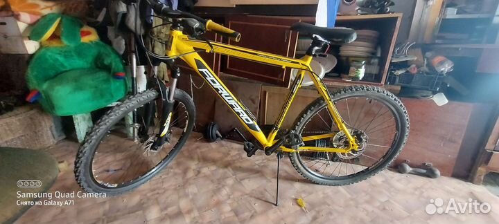 Велосипед взрослый горный forward next 1.0