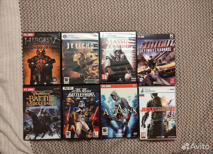 Компьютерные игры диски для пк