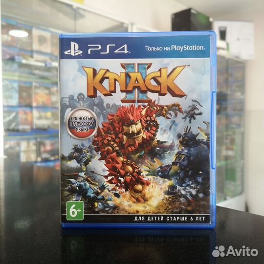 Knack 2 PS4 (Б/У)