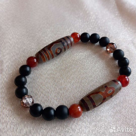 Браслет Денежный с дзи