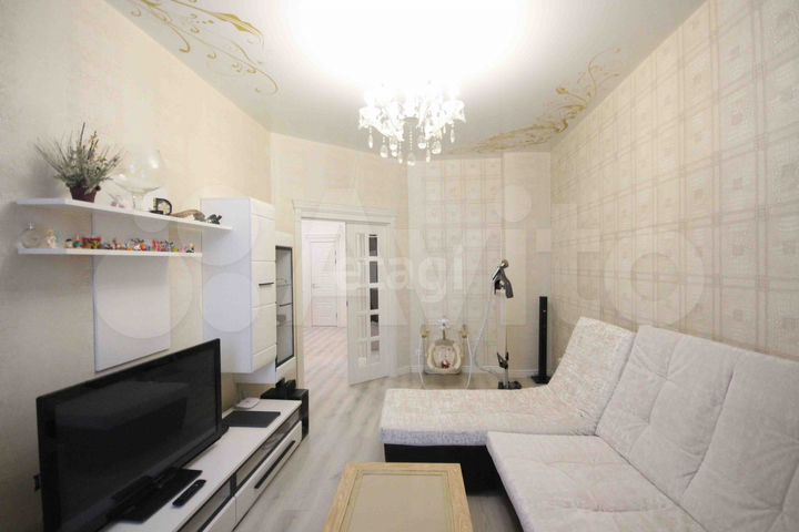 2-к. квартира, 75,7 м², 2/6 эт.