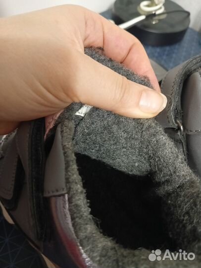 Ботинки утеплённые 35