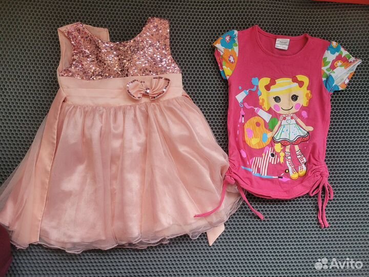 Вещи пакетом на девочку 92-98