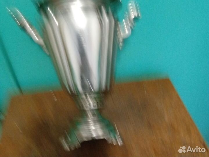 Самовар на дровах рюмка