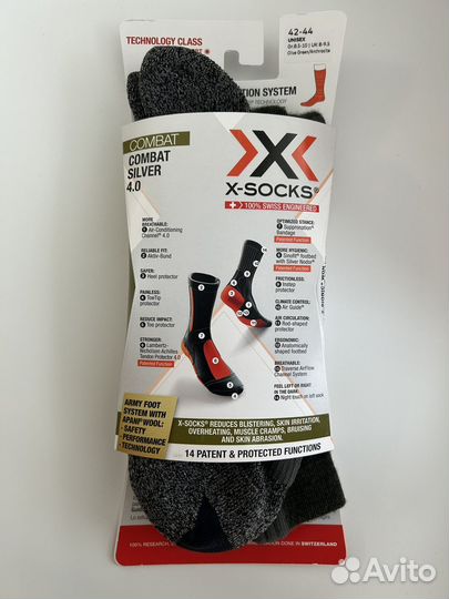 Носки X-Socks: Combat Silver 4.0
