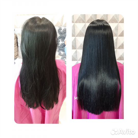 Кератиновое выпрямление волос, нанопластика