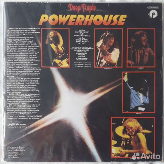 Виниловые пластинки Deep Purple. Ian Gillan