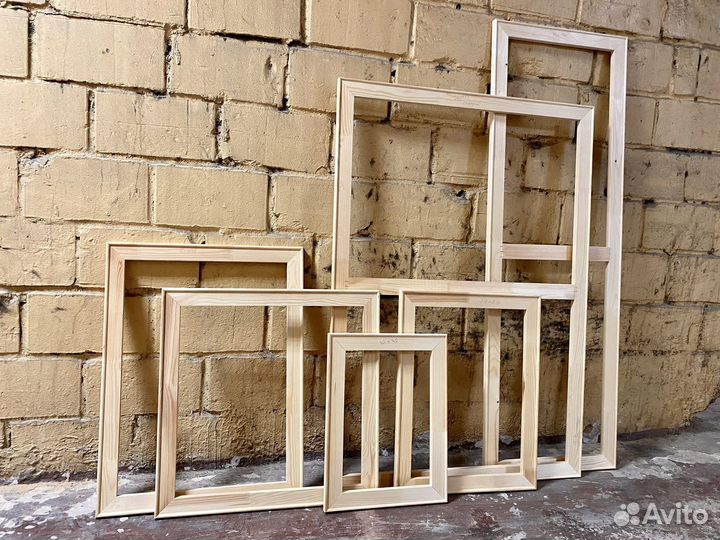 Подрамники для натяжки холста, глухие, ваш размер