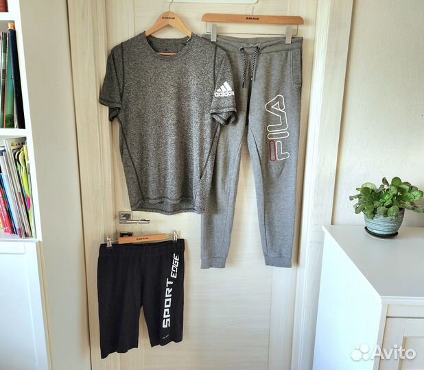 Спортивные брюки, футболка, шорты