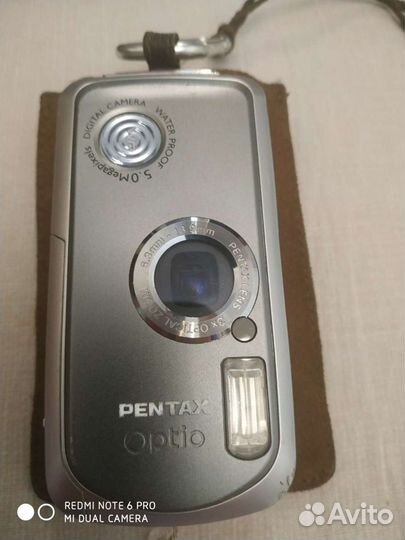 Цифровая фотокамера Pentax Optio WP