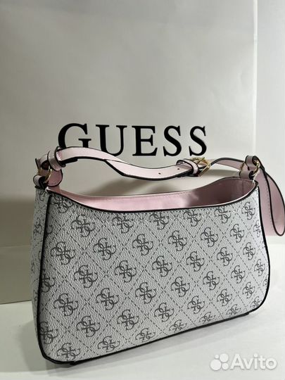 Сумка женская guess белая