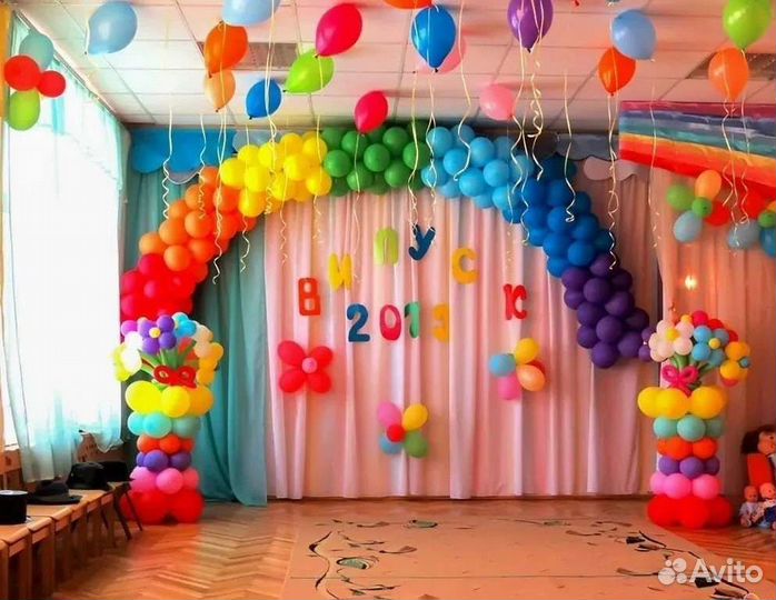 Оформление выпускного детский сад