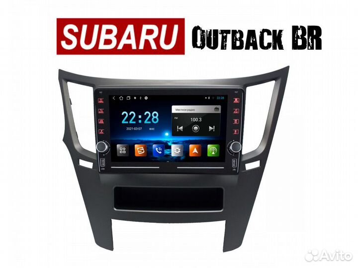 Topway ts18 Subaru Outback LTE CarPlay 2/32gb