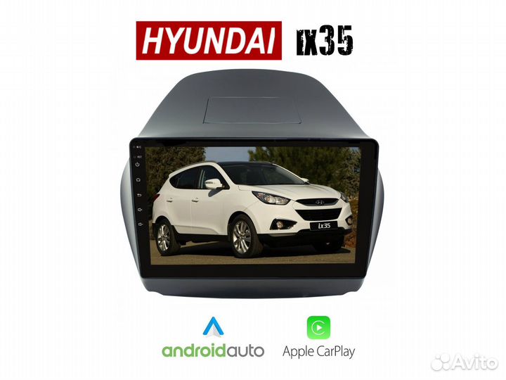 Topway Hyundai ix35 LTE CarPlay 3/32gb 8 ядер