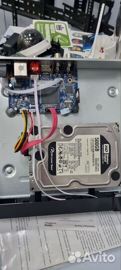 Комплект видеонаблюдения 3 камер+регистратор с HDD