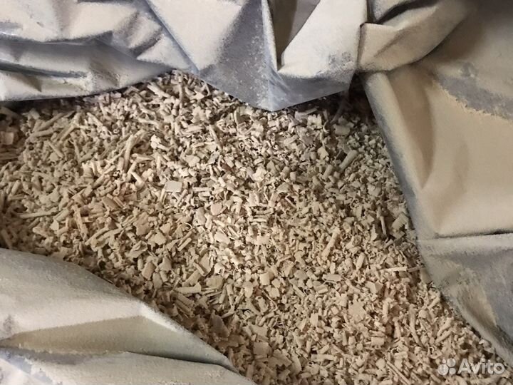 Опилки ясеня в мешках для копчения, подсыпки