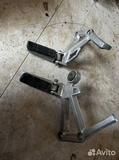 Yamaha fz400 fz600 задние лапки пассажира