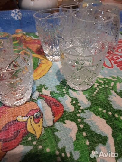 Рюмки хрустальные из СССР