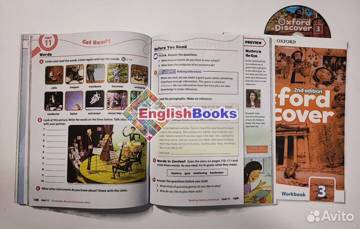 Oxford discover 3, 2nd edition, комплект