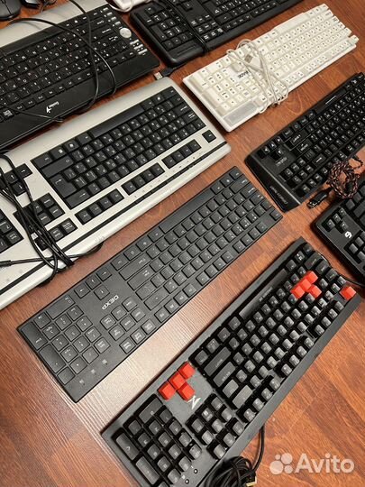 Игровая клавиатура и мышь для компьютера ноутбука