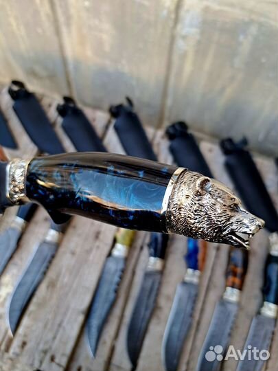 Ножи из дамасской стали