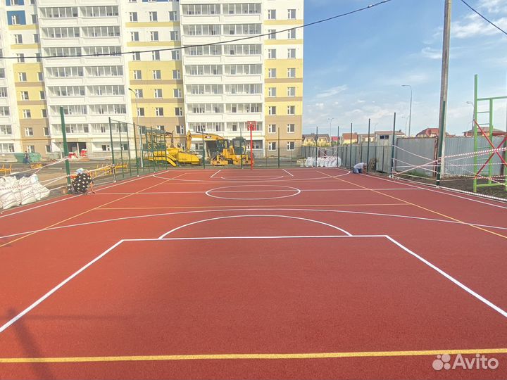 Покрытие из резиновой крошки