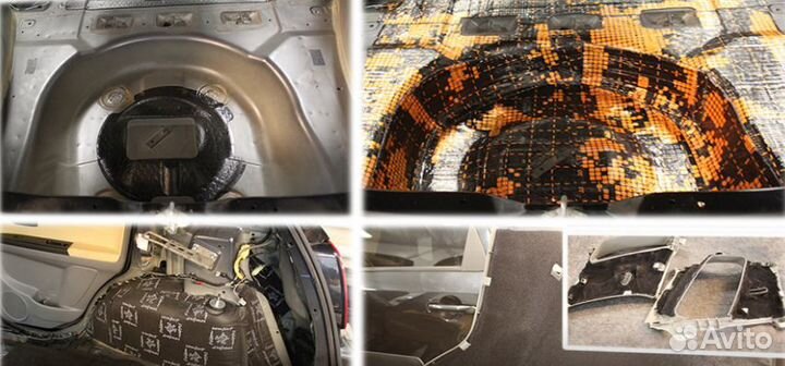 Шумоизоляция Автомобиля Комплексная renault fluenc