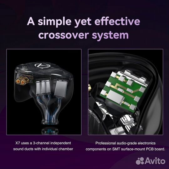 Наушники TRN X7 7BA