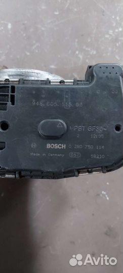 Дроссельная заслонка на Porsche 955