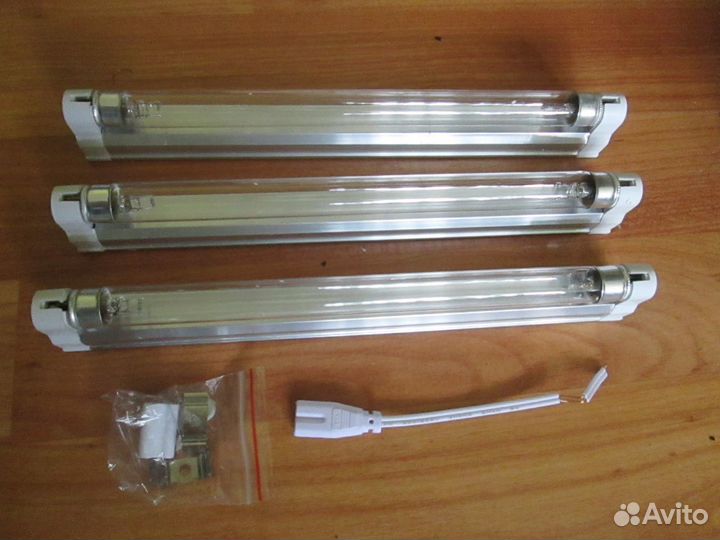 Лампа бактерицидная ультрафиолетовая кварцевая 6вт