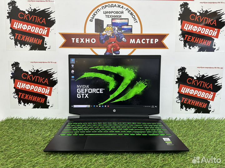 Игровая пушка HP i5 8 ядер 16RAM GTX 1650Ti