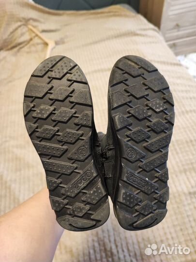 Сапоги на девочку демисезонные ecco 29