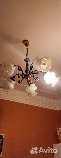 Люстра подвесная потолочная