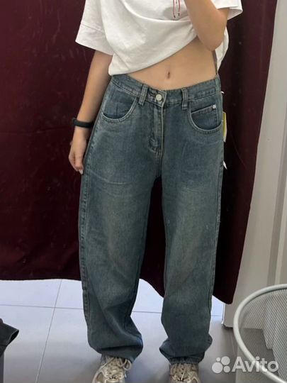 Джинсы багги y2k