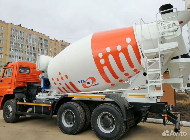 Установка автобетоносмесителя