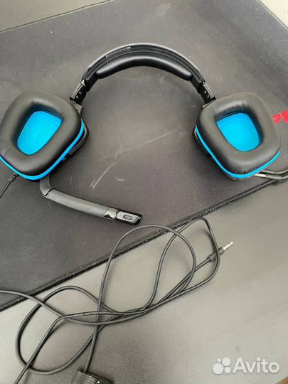 Проводная гарнитура Logitech G432 черный