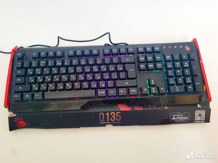 Игровая клавиатура a4tech bloody q135