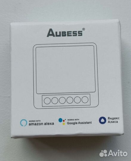 Умное реле Wifi Aubess - Яндекс/Алиса/Tuya Smart