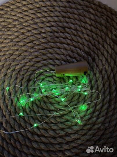 Гирлянда для бутылки